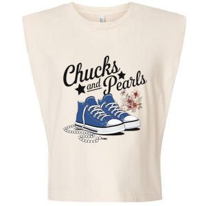 Chucks And Pearls For Ladies 2025 For Ladies Garment-Dyed Women's Muscle Tee