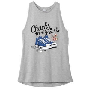 Chucks And Pearls For Ladies 2025 For Ladies Ladies PosiCharge Tri-Blend Wicking Tank