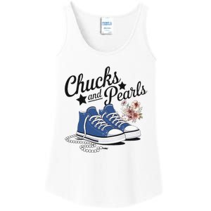 Chucks And Pearls For Ladies 2025 For Ladies Ladies Essential Tank