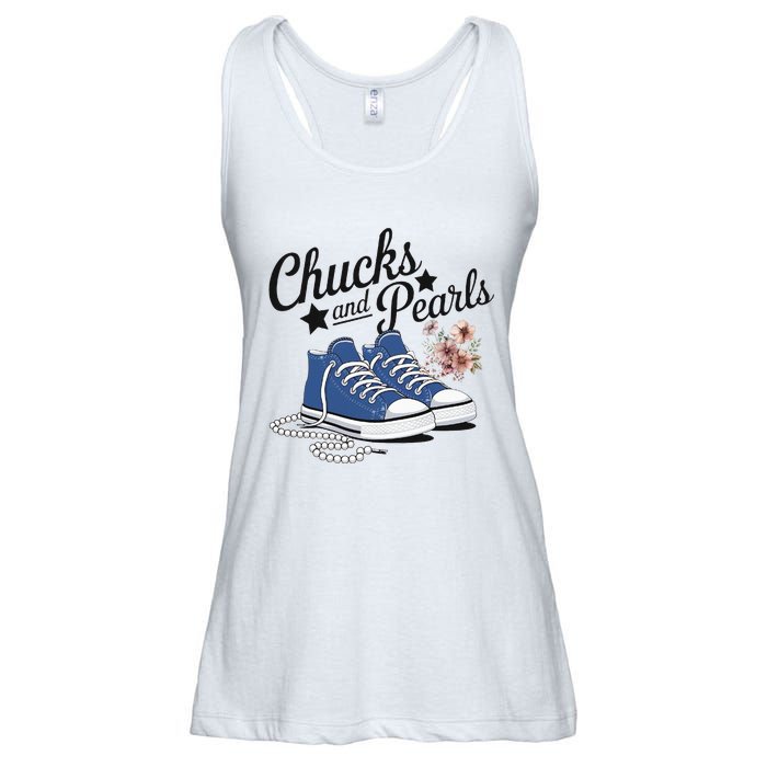 Chucks And Pearls For Ladies 2025 For Ladies Ladies Essential Flowy Tank