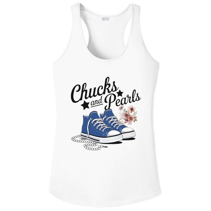 Chucks And Pearls For Ladies 2025 For Ladies Ladies PosiCharge Competitor Racerback Tank