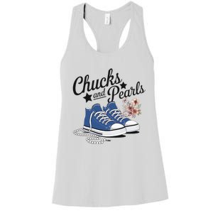 Chucks And Pearls For Ladies 2025 For Ladies Women's Racerback Tank