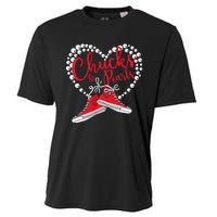 Chucks And Pearls Im With Her 2024 Cooling Performance Crew T-Shirt