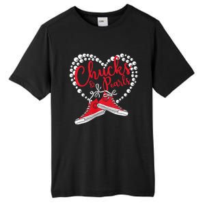 Chucks And Pearls Im With Her 2024 Tall Fusion ChromaSoft Performance T-Shirt