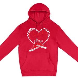 Chucks And Pearls Im With Her 2024 Premium Pullover Hoodie