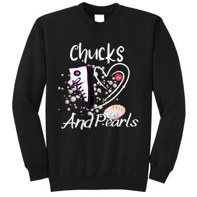 Chucks And Pearls Fashion Sweatshirt