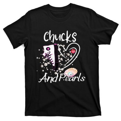 Chucks And Pearls Fashion T-Shirt