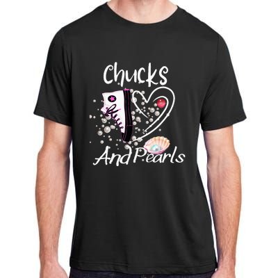 Chucks And Pearls Fashion Adult ChromaSoft Performance T-Shirt