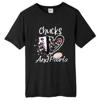 Chucks And Pearls Fashion Tall Fusion ChromaSoft Performance T-Shirt