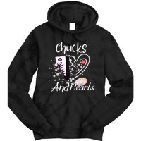 Chucks And Pearls Fashion Tie Dye Hoodie