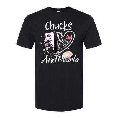 Chucks And Pearls Fashion Softstyle CVC T-Shirt