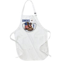 Chucks And Pearls IM With Her Kamala 2024 Full-Length Apron With Pockets