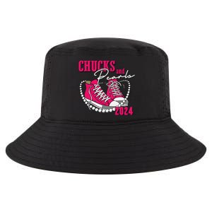 Chucks And Pearls Im With Her Kamala 2024 Cool Comfort Performance Bucket Hat