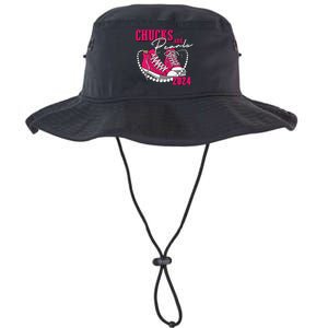 Chucks And Pearls Im With Her Kamala 2024 Legacy Cool Fit Booney Bucket Hat