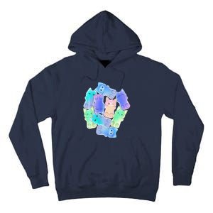 Cute Anime Pastel Cat Kawaii Neko Tall Hoodie