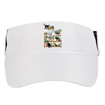 Cats And Plants Adult Drive Performance Visor