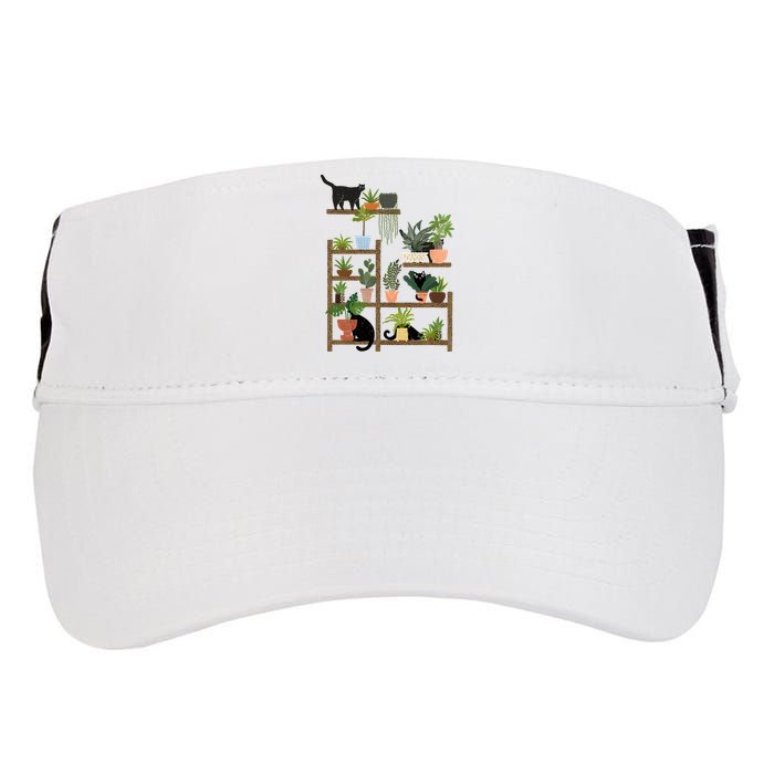 Cats And Plants Adult Drive Performance Visor