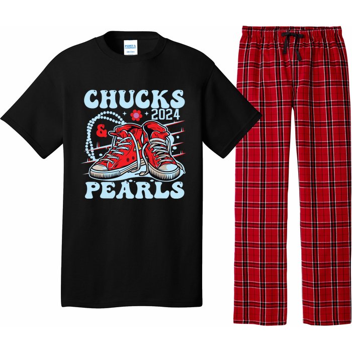 Chucks And Pearls Pajama Set