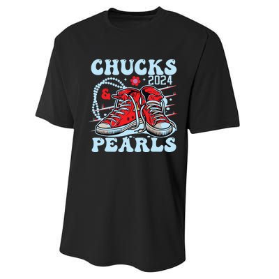 Chucks And Pearls Performance Sprint T-Shirt