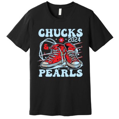 Chucks And Pearls Premium T-Shirt