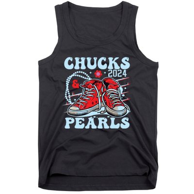 Chucks And Pearls Tank Top