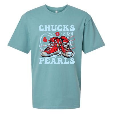 Chucks And Pearls Sueded Cloud Jersey T-Shirt