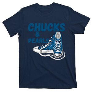 Chucks And Pearls Cute Women T-Shirt