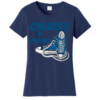 Chucks And Pearls Cute Women Women's T-Shirt