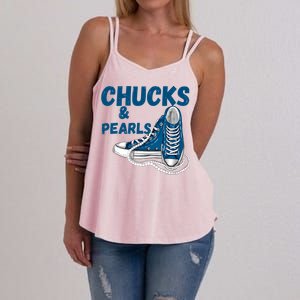 Chucks And Pearls Cute Women Women's Strappy Tank