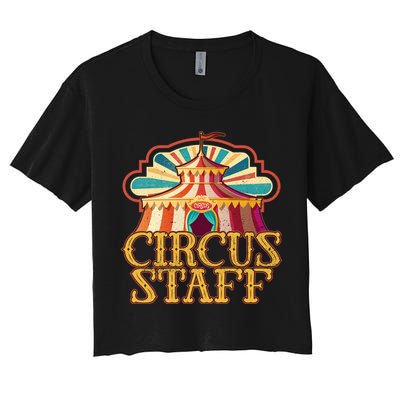 Circus Artist Party Costume Circus Staff Carnie Circus Great Gift Crop Top