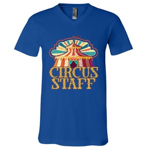 Circus Artist Party Costume Circus Staff Carnie Circus Great Gift V-Neck T-Shirt