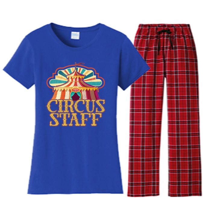 Circus Artist Party Costume Circus Staff Carnie Circus Great Gift Women's Flannel Pajama Set