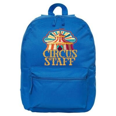 Circus Artist Party Costume Circus Staff Carnie Circus Great Gift 16 in Basic Backpack