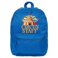 Circus Artist Party Costume Circus Staff Carnie Circus Great Gift 16 in Basic Backpack