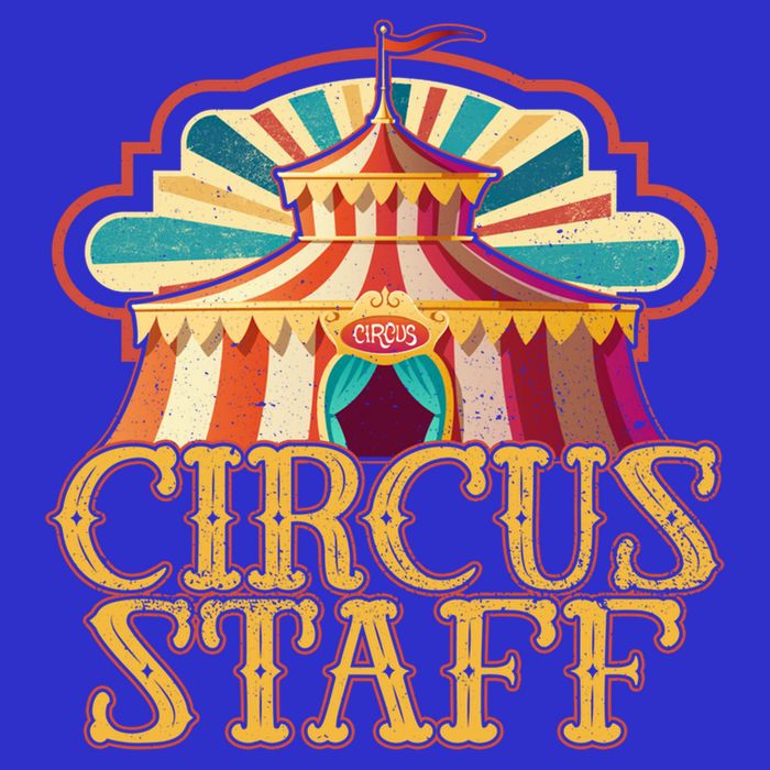 Circus Artist Party Costume Circus Staff Carnie Circus Great Gift 16 in Basic Backpack