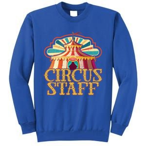 Circus Artist Party Costume Circus Staff Carnie Circus Great Gift Tall Sweatshirt