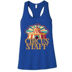 Circus Artist Party Costume Circus Staff Carnie Circus Great Gift Women's Racerback Tank