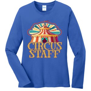 Circus Artist Party Costume Circus Staff Carnie Circus Great Gift Ladies Long Sleeve Shirt