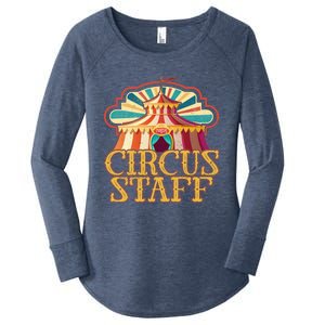 Circus Artist Party Costume Circus Staff Carnie Circus Great Gift Women's Perfect Tri Tunic Long Sleeve Shirt