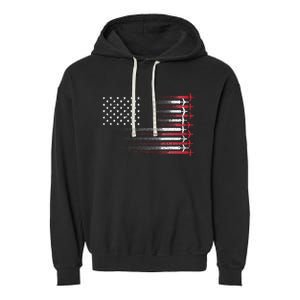 Cute Airplane Pilot Art For Wo Aviation 4th Of July Garment-Dyed Fleece Hoodie