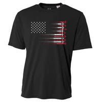 Cute Airplane Pilot Art For Wo Aviation 4th Of July Cooling Performance Crew T-Shirt