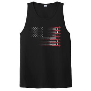 Cute Airplane Pilot Art For Wo Aviation 4th Of July PosiCharge Competitor Tank