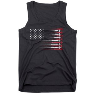 Cute Airplane Pilot Art For Wo Aviation 4th Of July Tank Top