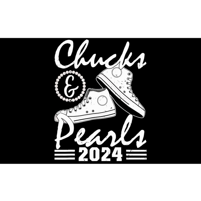 Chucks And Pearls Kamala Harris 2024 Usa Election 2024 Bumper Sticker