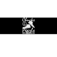 Chucks And Pearls Kamala Harris 2024 Usa Election 2024 Bumper Sticker