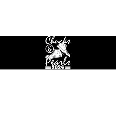 Chucks And Pearls Kamala Harris 2024 Usa Election 2024 Bumper Sticker