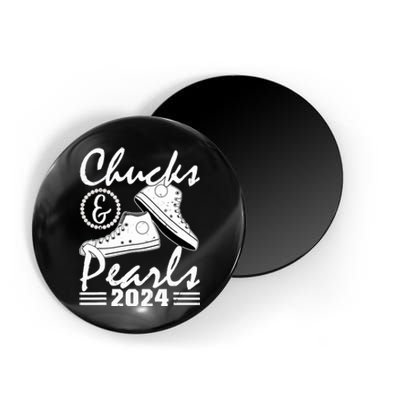 Chucks And Pearls Kamala Harris 2024 Usa Election 2024 Magnet