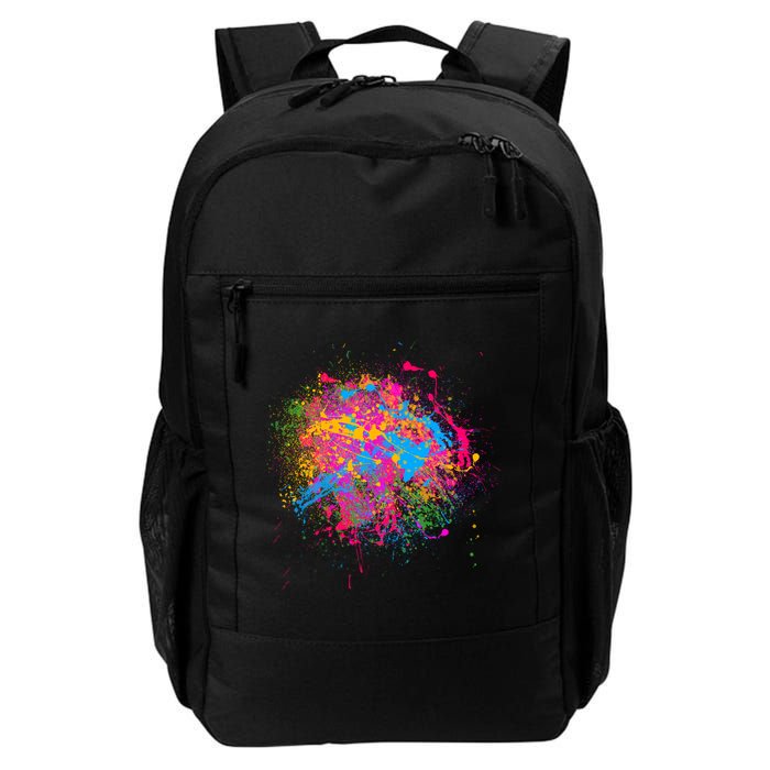 Colorful Artsy Paint Splat Backpack