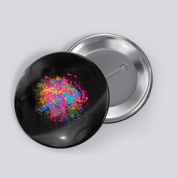 Colorful Artsy Paint Splat Button