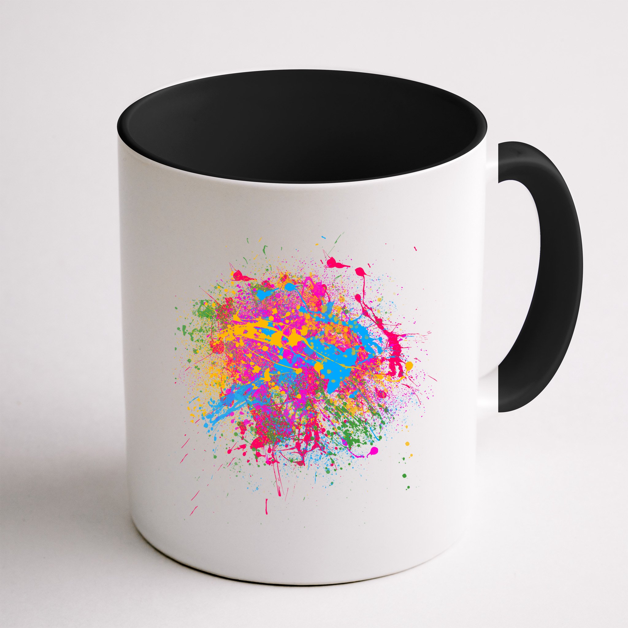Colorful Artsy Paint Splat Mug
